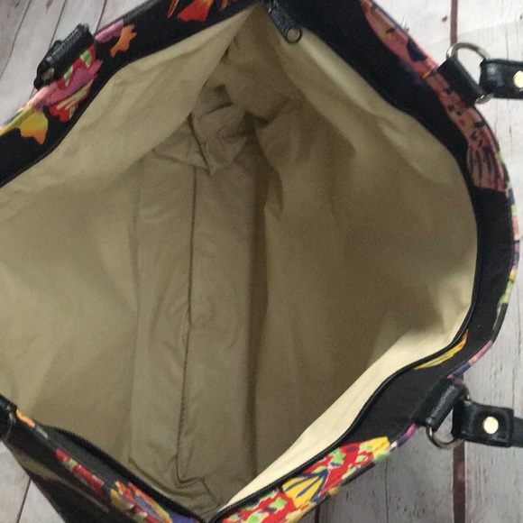 Vintage Tropical Neon Fish Tote - Picture 7 of 10